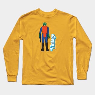 Vintage Collector - Bumb Face action figure Long Sleeve T-Shirt